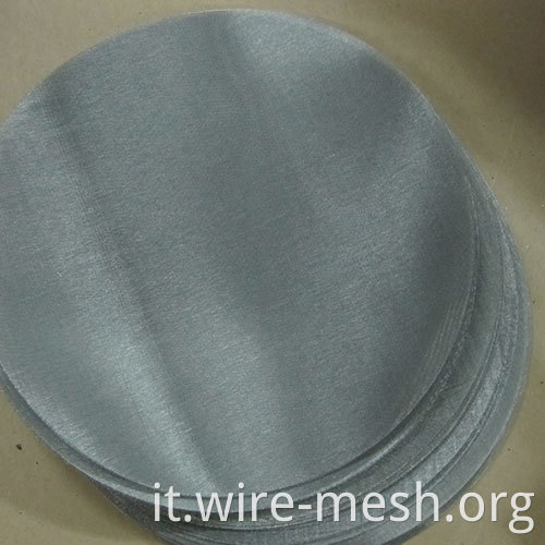 Wire Mesh Filter Discs